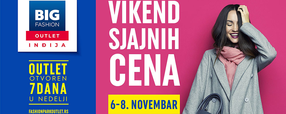 Vikend sjajnih popusta 06-08. novembar